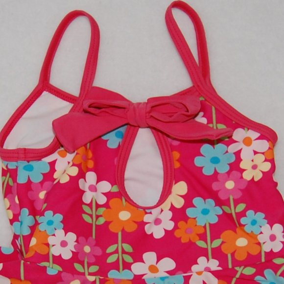 Gymboree Girls 12-18M, Swimsuit & Plaid Pants Bundle - Picture 4 of 7